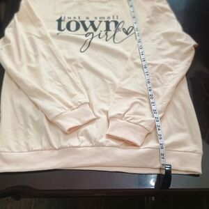 Cream Graphic Sweatshirt